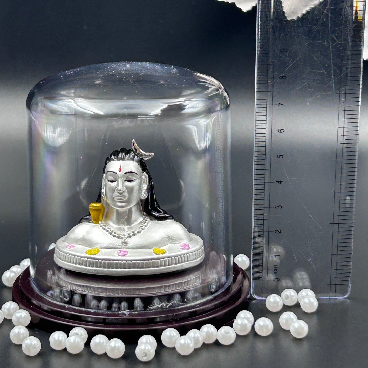 Adiyogi Shivji 999 Pure Silver Murti