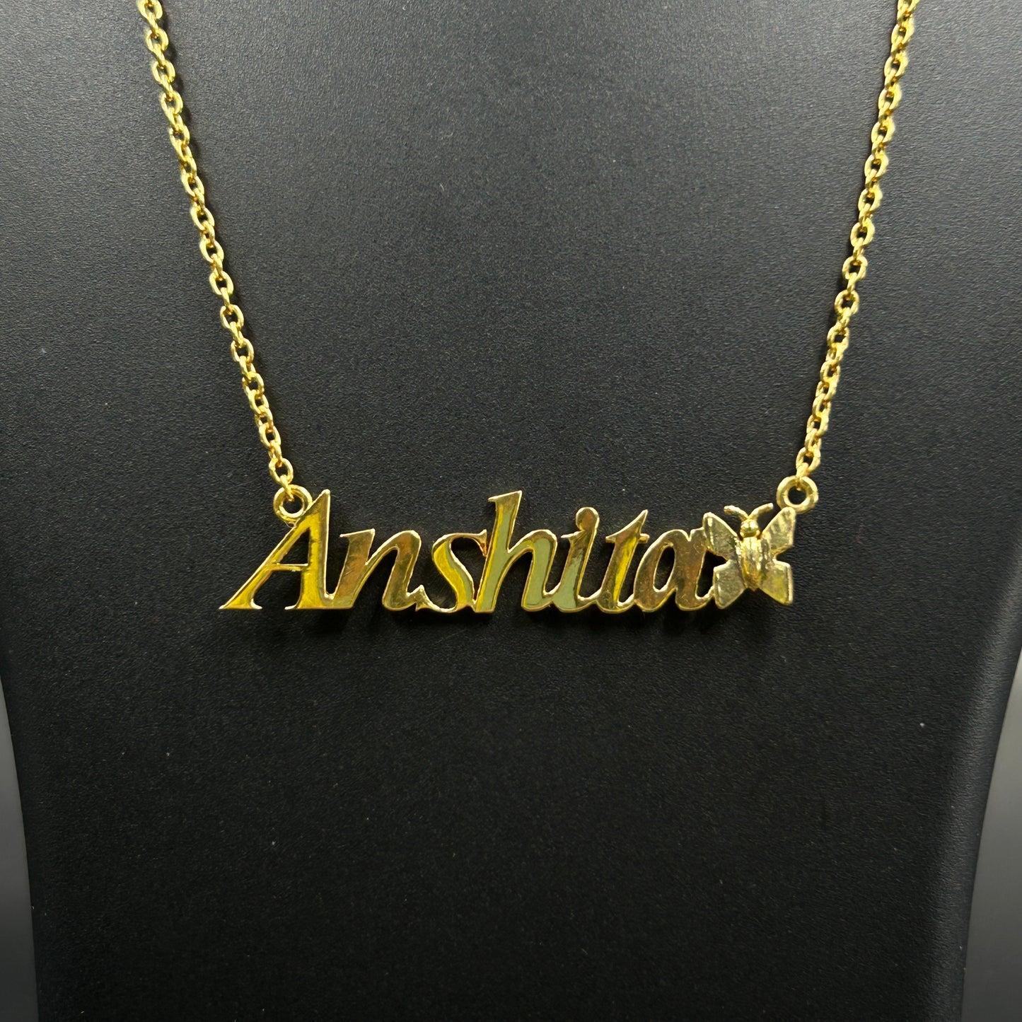 Pure Silver Name Necklace