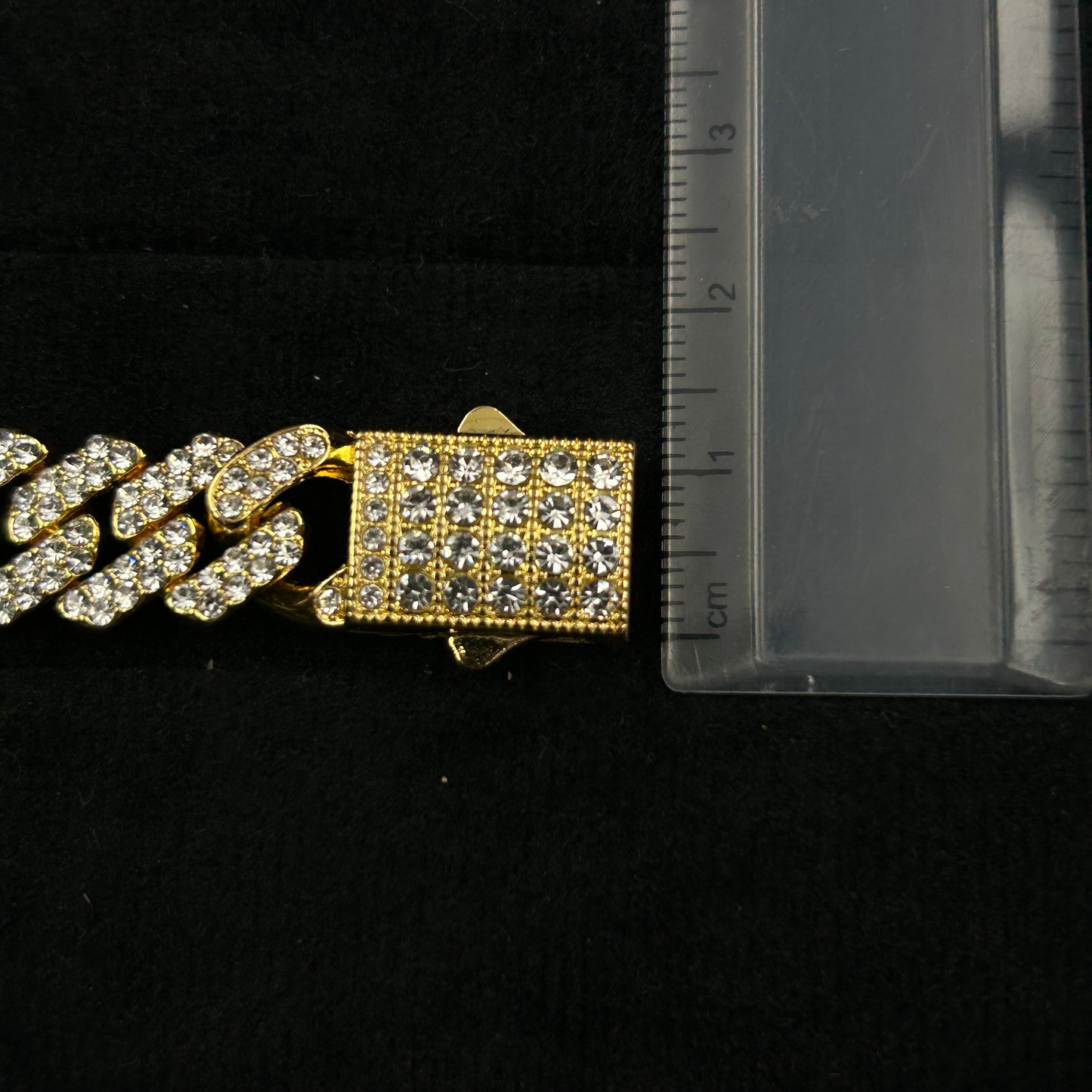 Men's Yellow Gold Plated Stainless Steel Bracelet