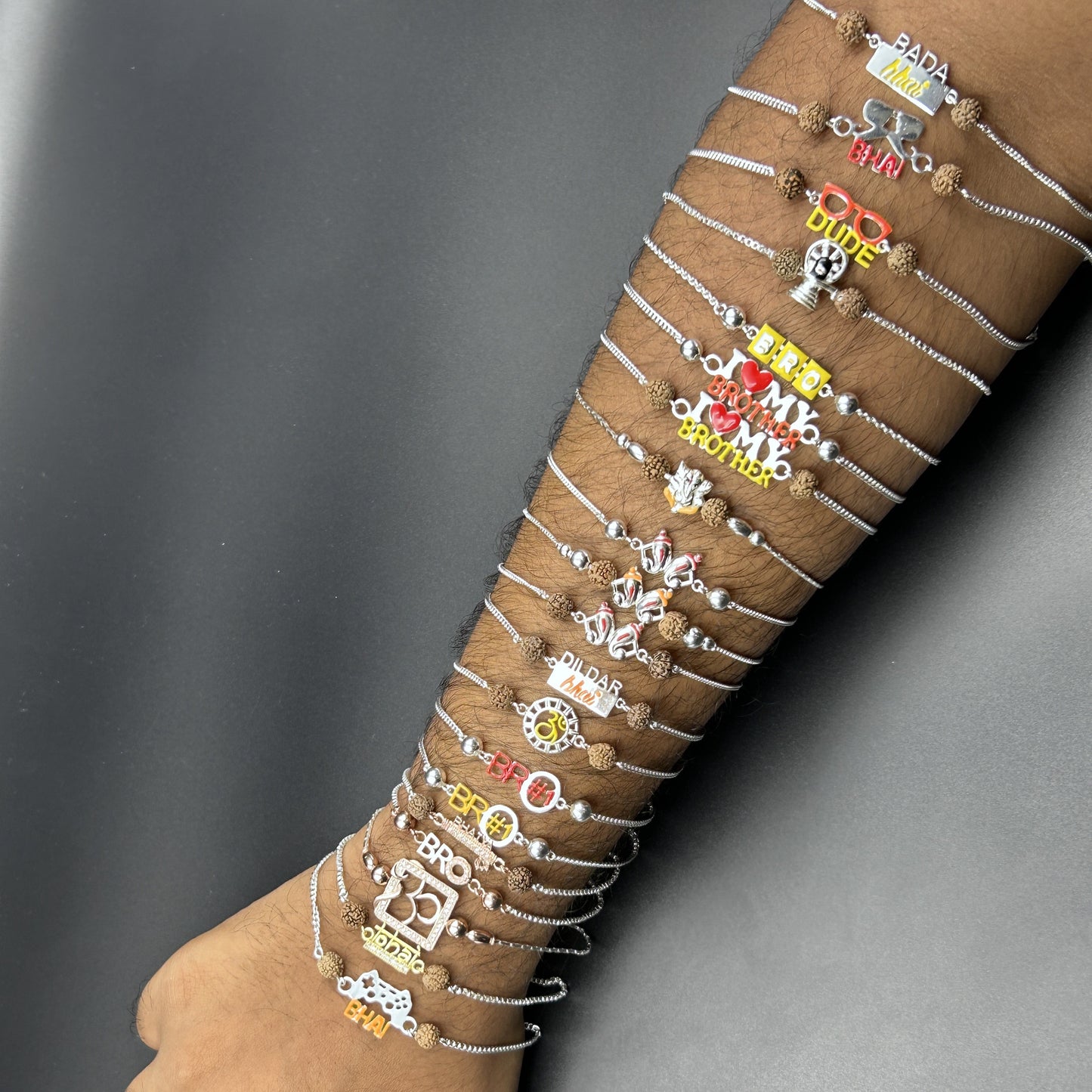 92.5 Silver Rakhi - DUDE Rakhi