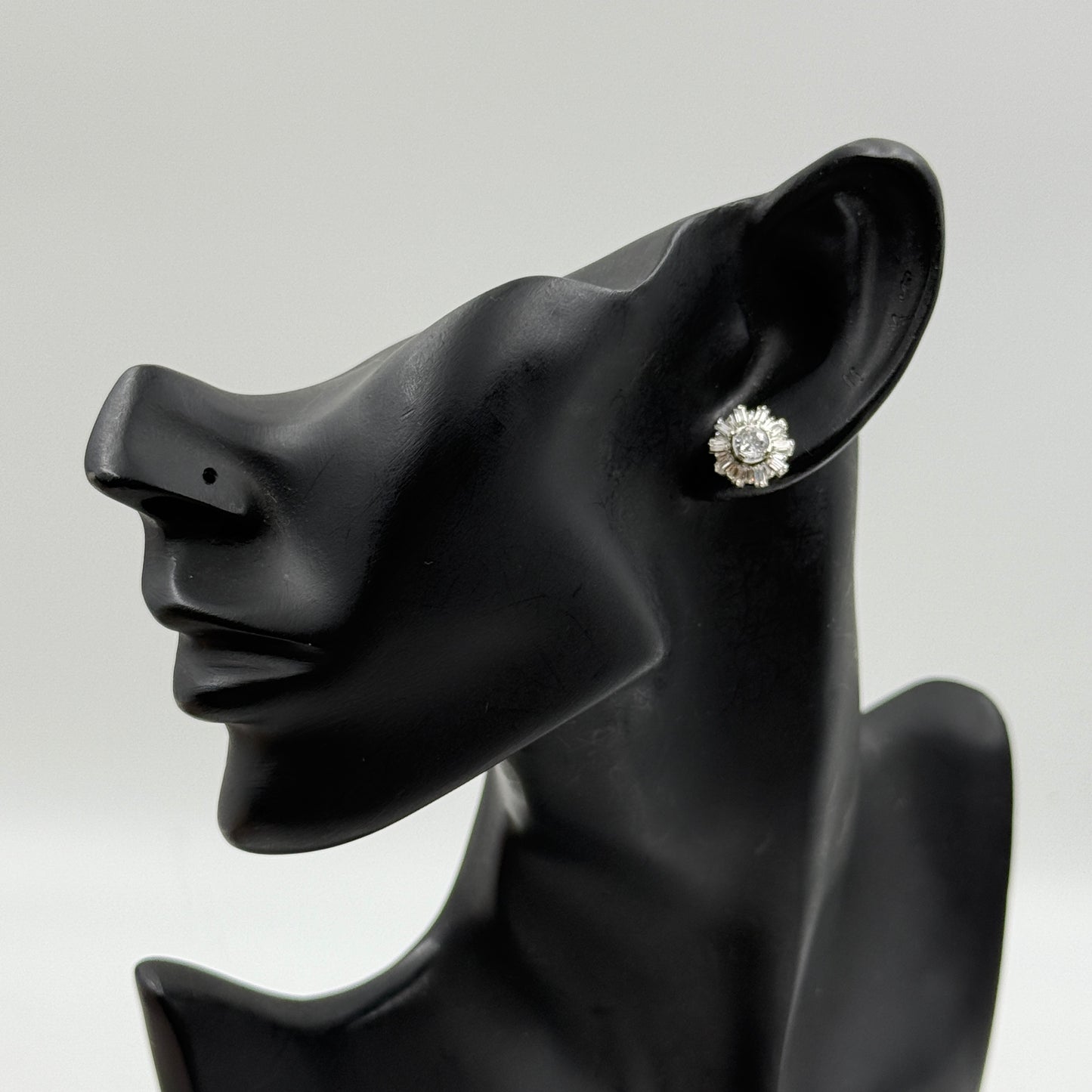 Pure Silver 2 in 1 Earrings - Stud Earrings, Flower Earrings for Women