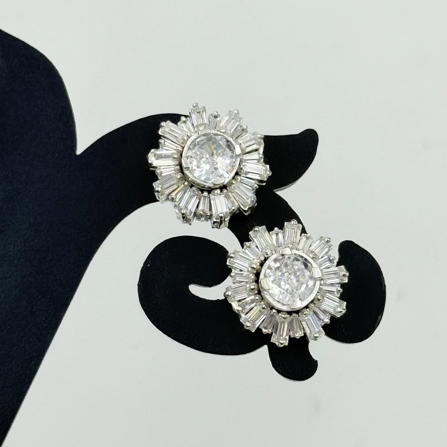 Pure Silver 2 in 1 Earrings - Stud Earrings, Flower Earrings for Women