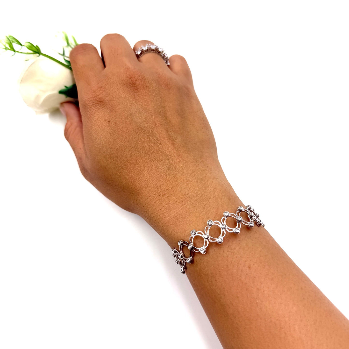 925 Silver Convertible Ring/Bracelets
