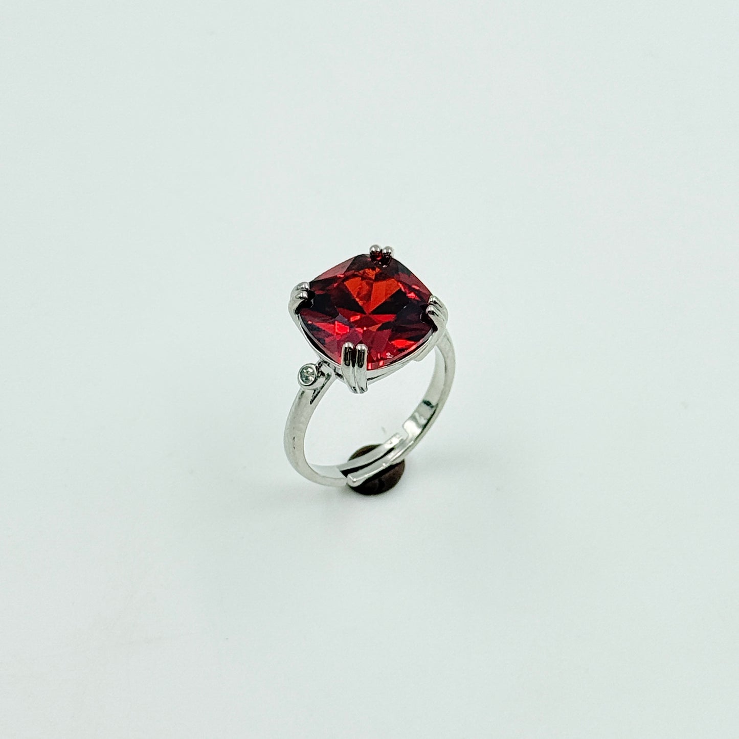 Women’s Cushion Cut Ring 18k Gold Plated