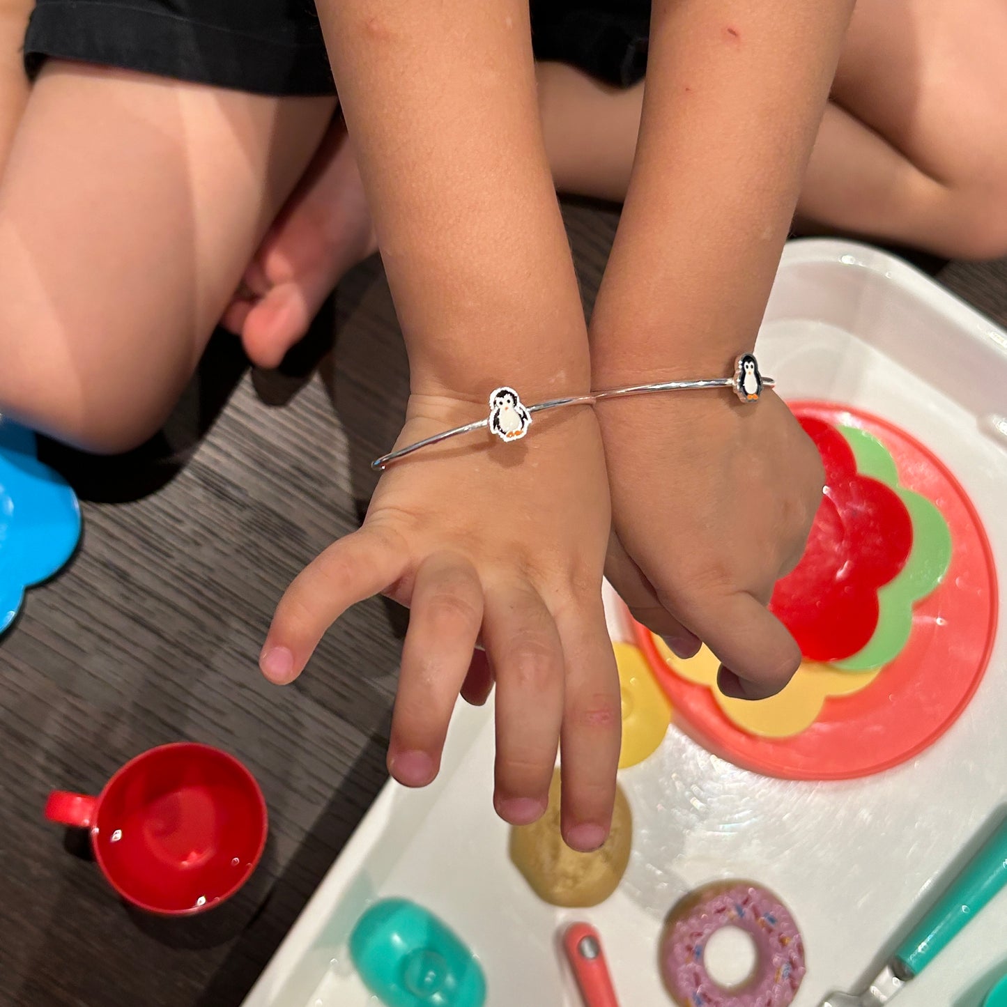 Kids Silver Kada/Bracelet - Pure Silver