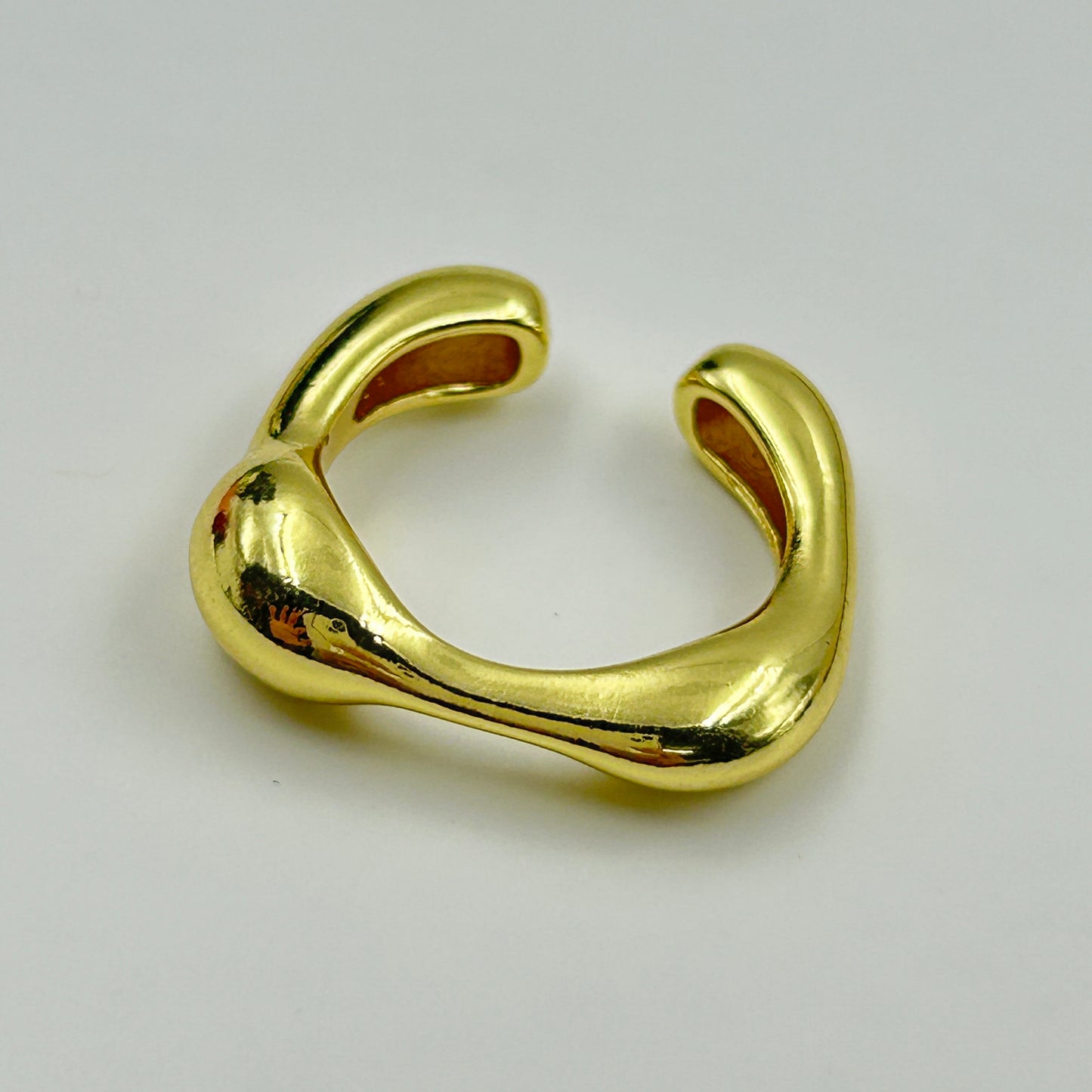 Women's Ring 18k Yellow Gold Plated Square Ring