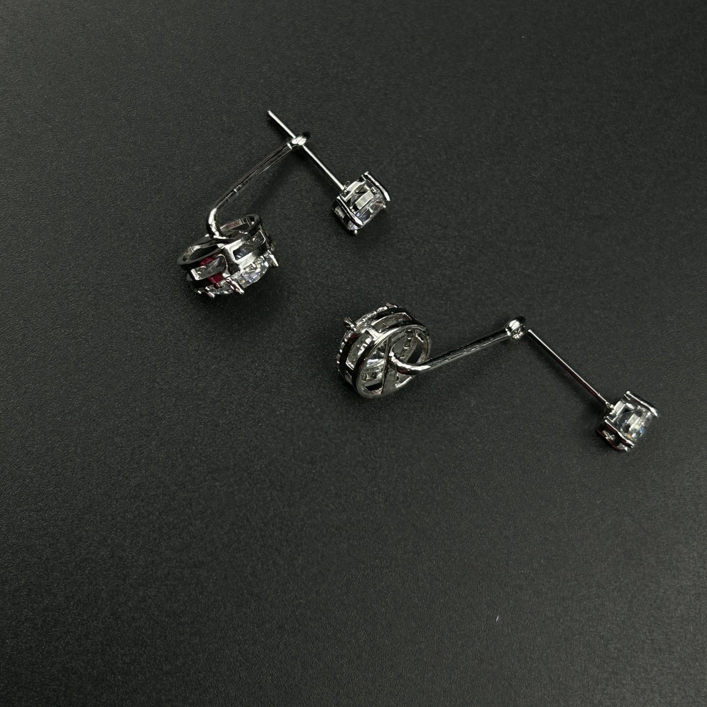 Two in One Earring 18k Gold Plated