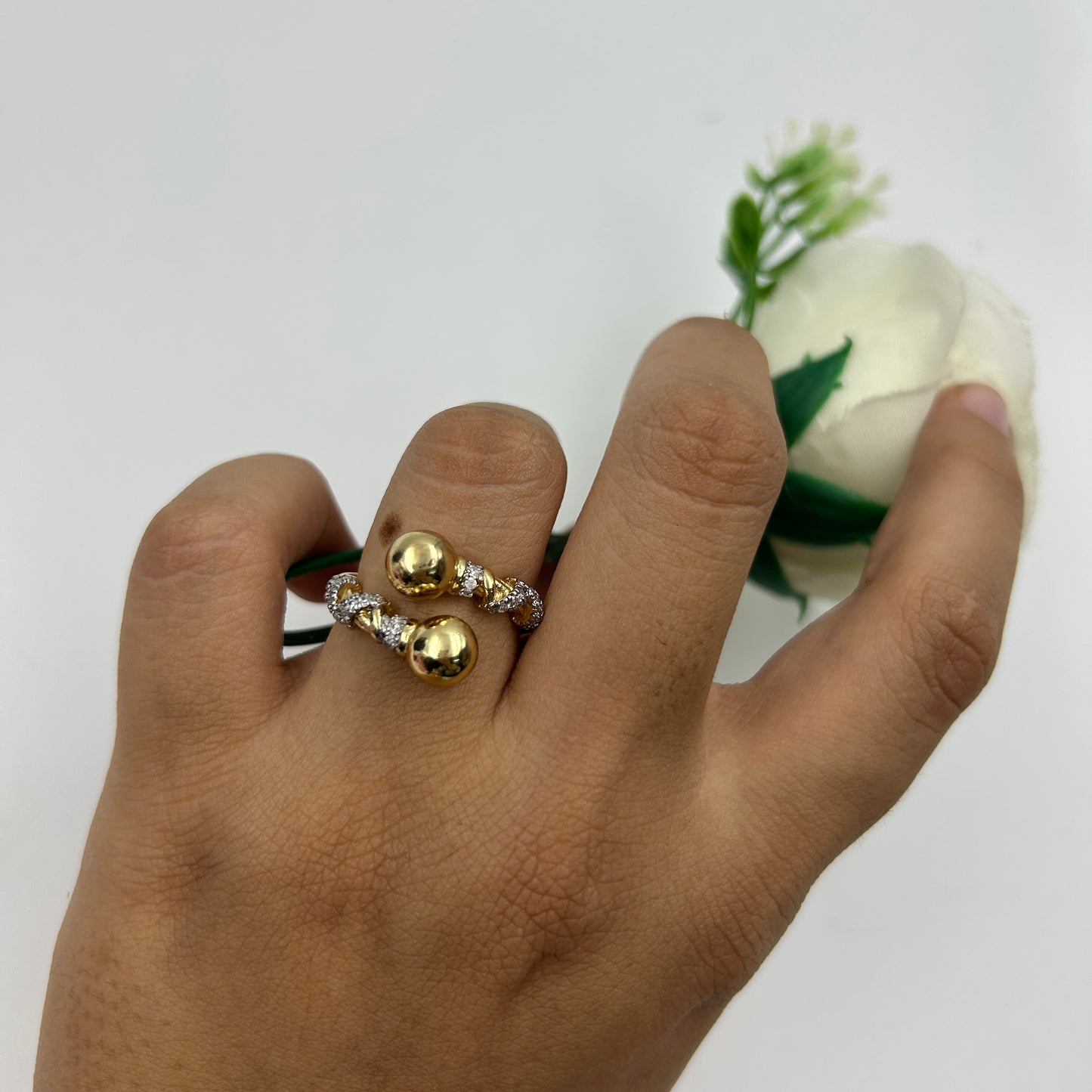 Women's Wonderland 18k Gold Plated Ring