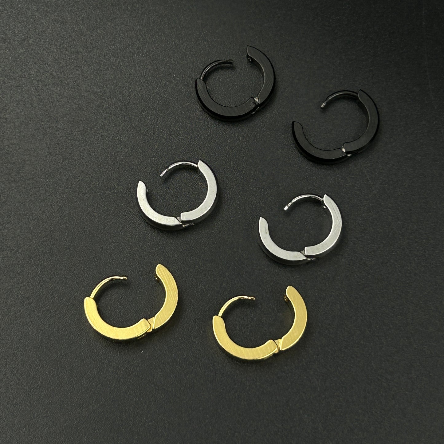 Men's Bali Earring Stainless Steel