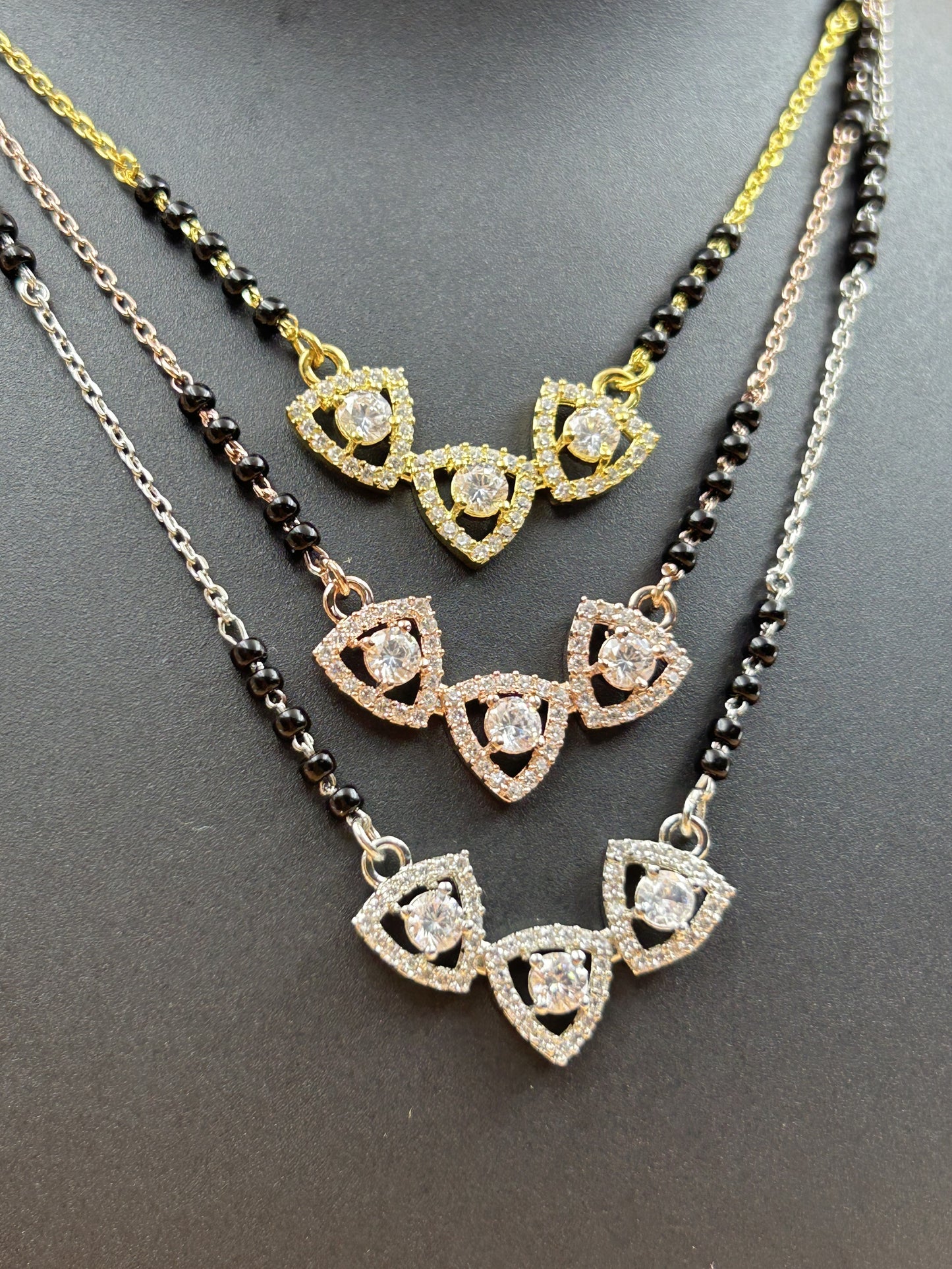 Sonakshi Sinha 925 Silver Mangalsutra