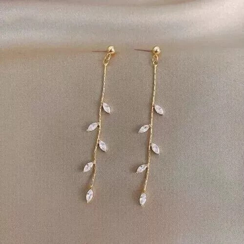 Drop Dangle Leaf Earring