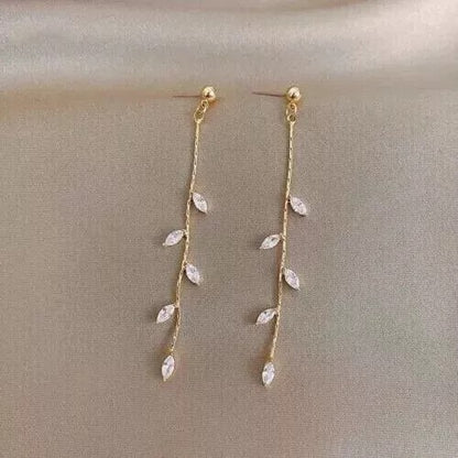 Drop Dangle Leaf Earring