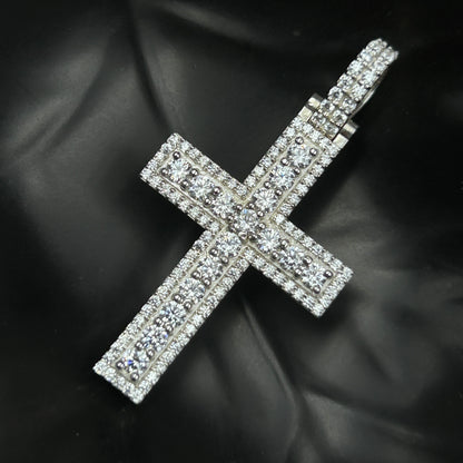 CROSS Pendant - Diamond Jesus Pendant