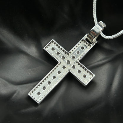 CROSS Pendant - Diamond Jesus Pendant