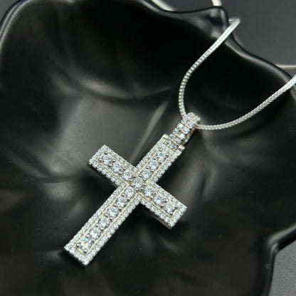 CROSS Pendant - Diamond Jesus Pendant