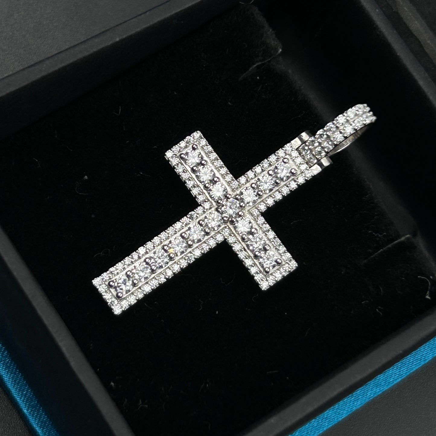 CROSS Pendant - Diamond Jesus Pendant