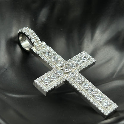 CROSS Pendant - Diamond Jesus Pendant