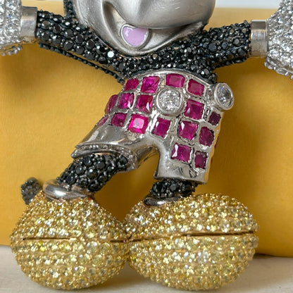 Mickey Mouse Pendant - Silver Pendant