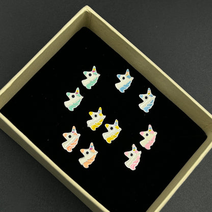 Unicorn Kids Earring - 925 Silver Stud Earrings
