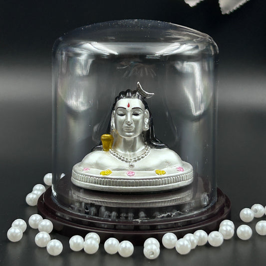 Adiyogi Shivji 999 Pure Silver Murti