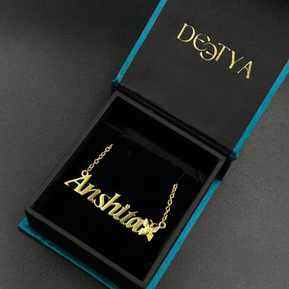 Pure Silver Name Necklace