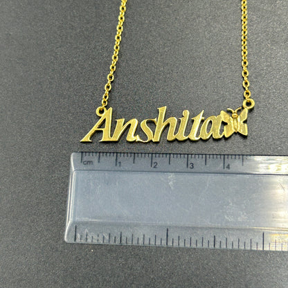 Pure Silver Name Necklace