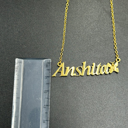 Pure Silver Name Necklace
