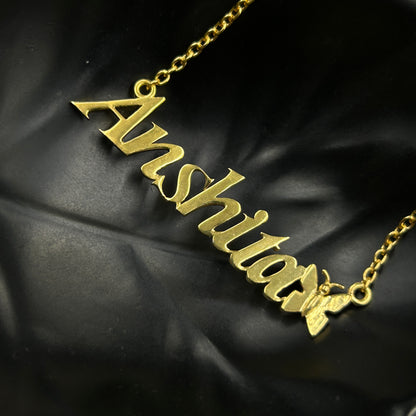 Pure Silver Name Necklace