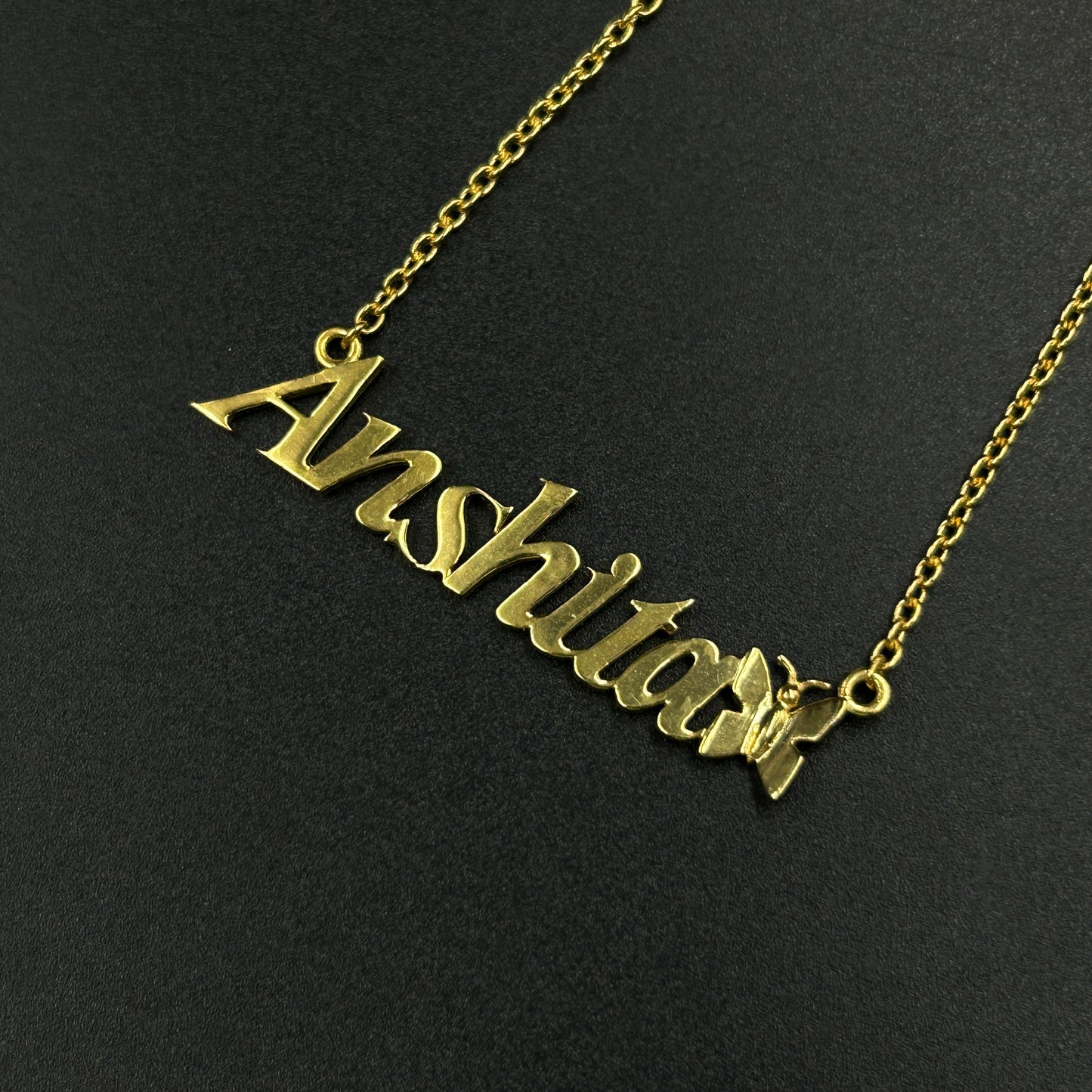 Pure Silver Name Necklace