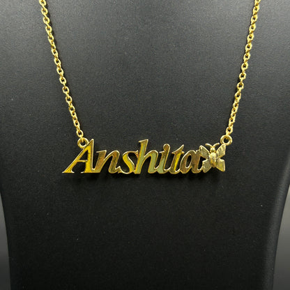 Pure Silver Name Necklace