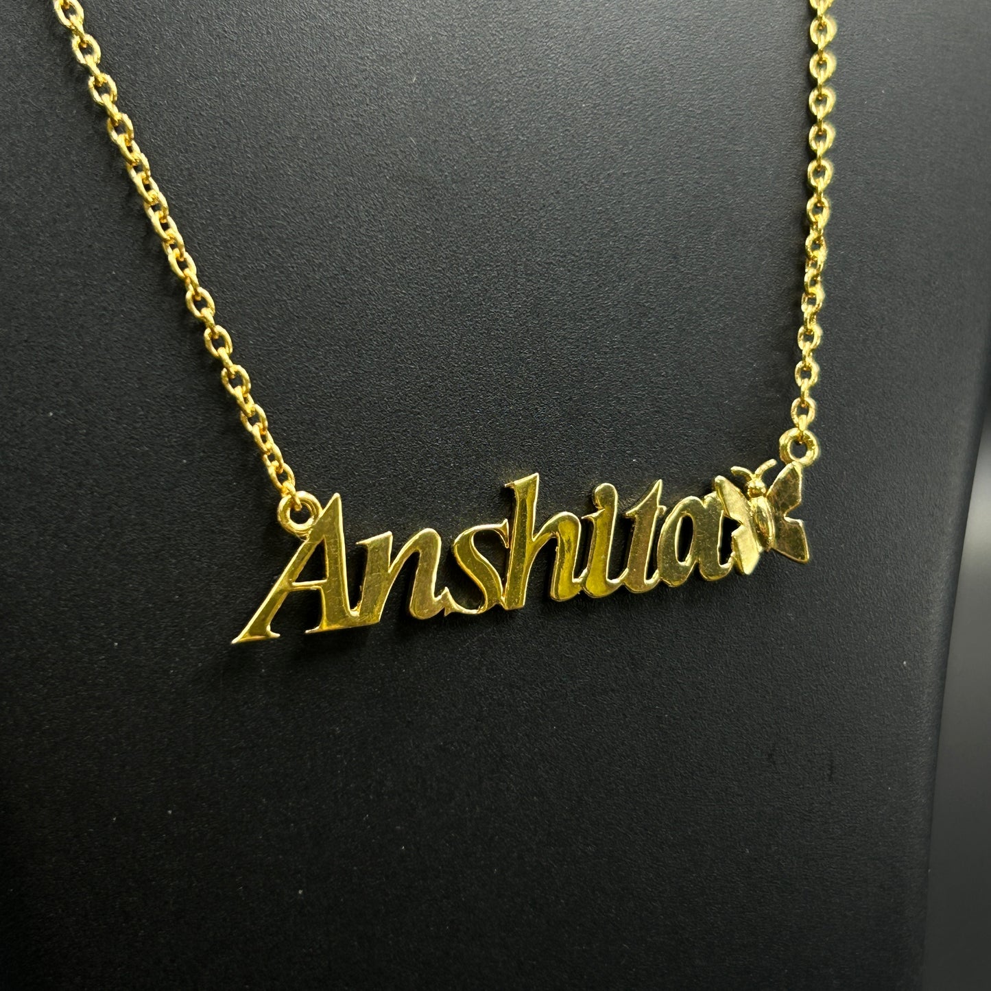 Pure Silver Name Necklace