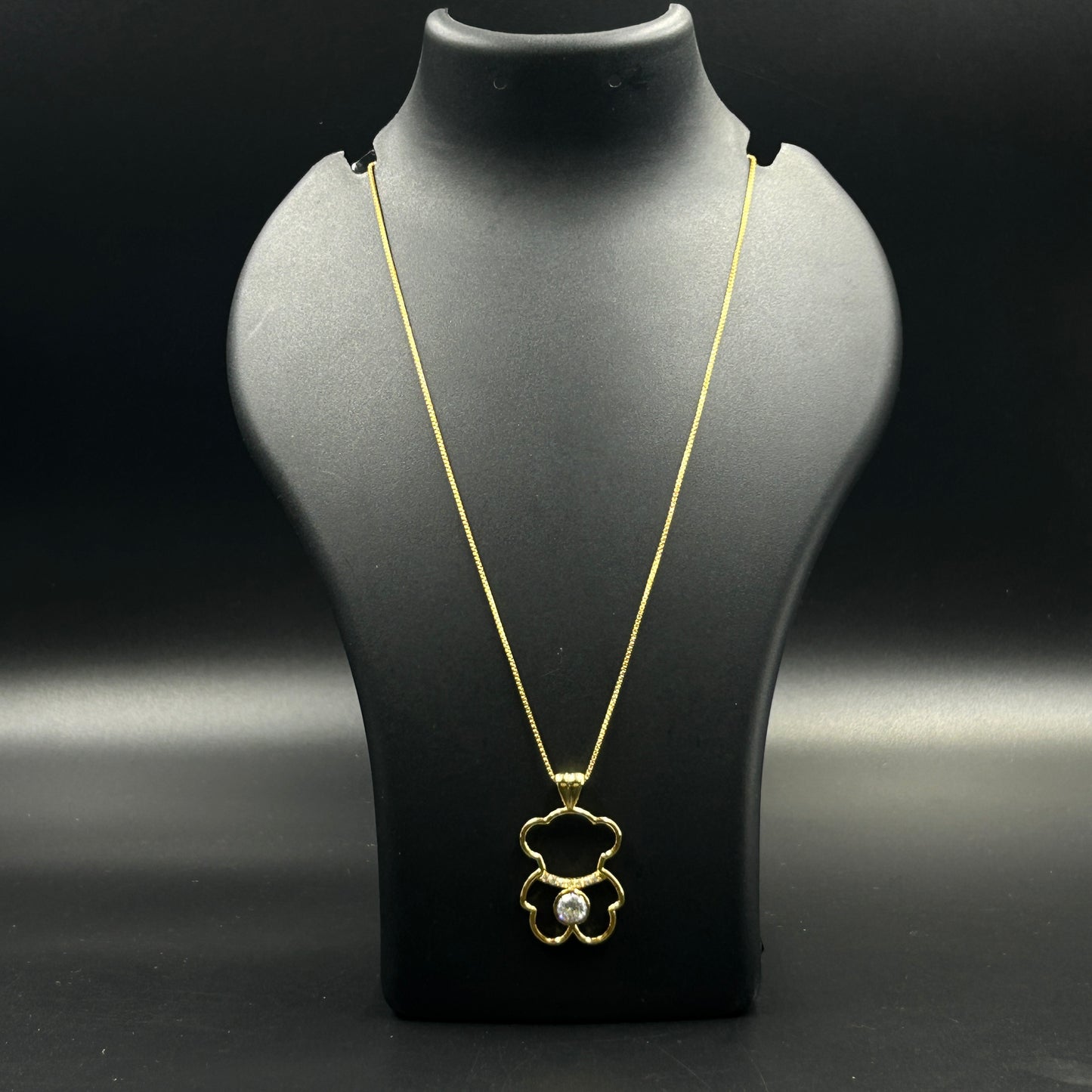 Yellow Gold Teddy Necklace