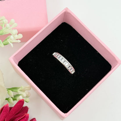 Adjustable Half Eternity Ring 18k Gold Plated