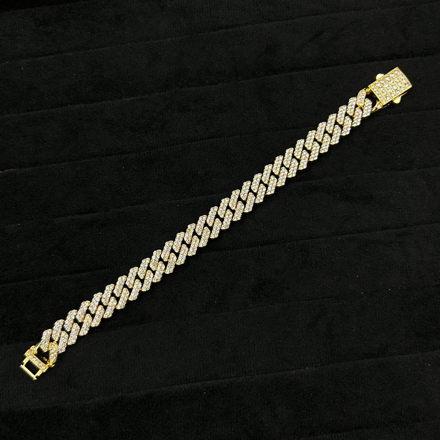 Men's Yellow Gold Plated Stainless Steel Bracelet