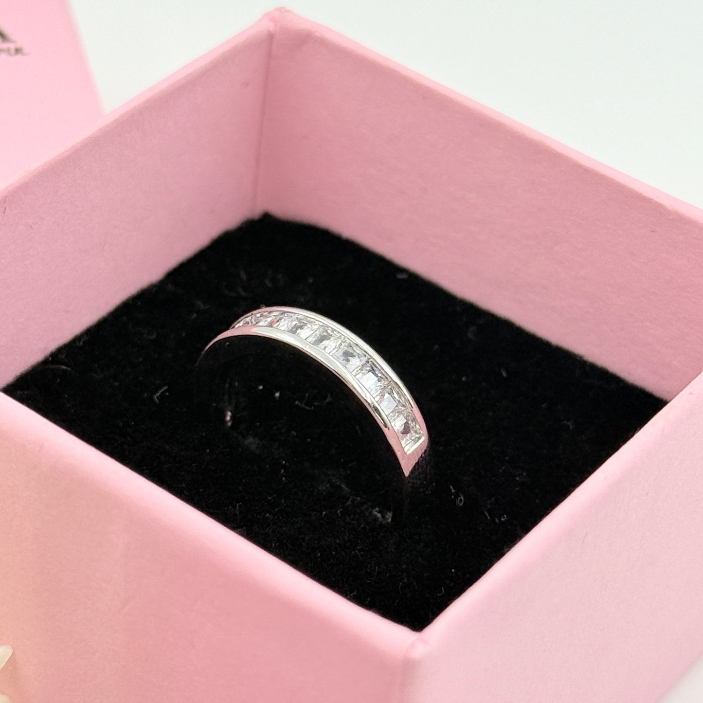 Adjustable Half Eternity Ring 18k Gold Plated