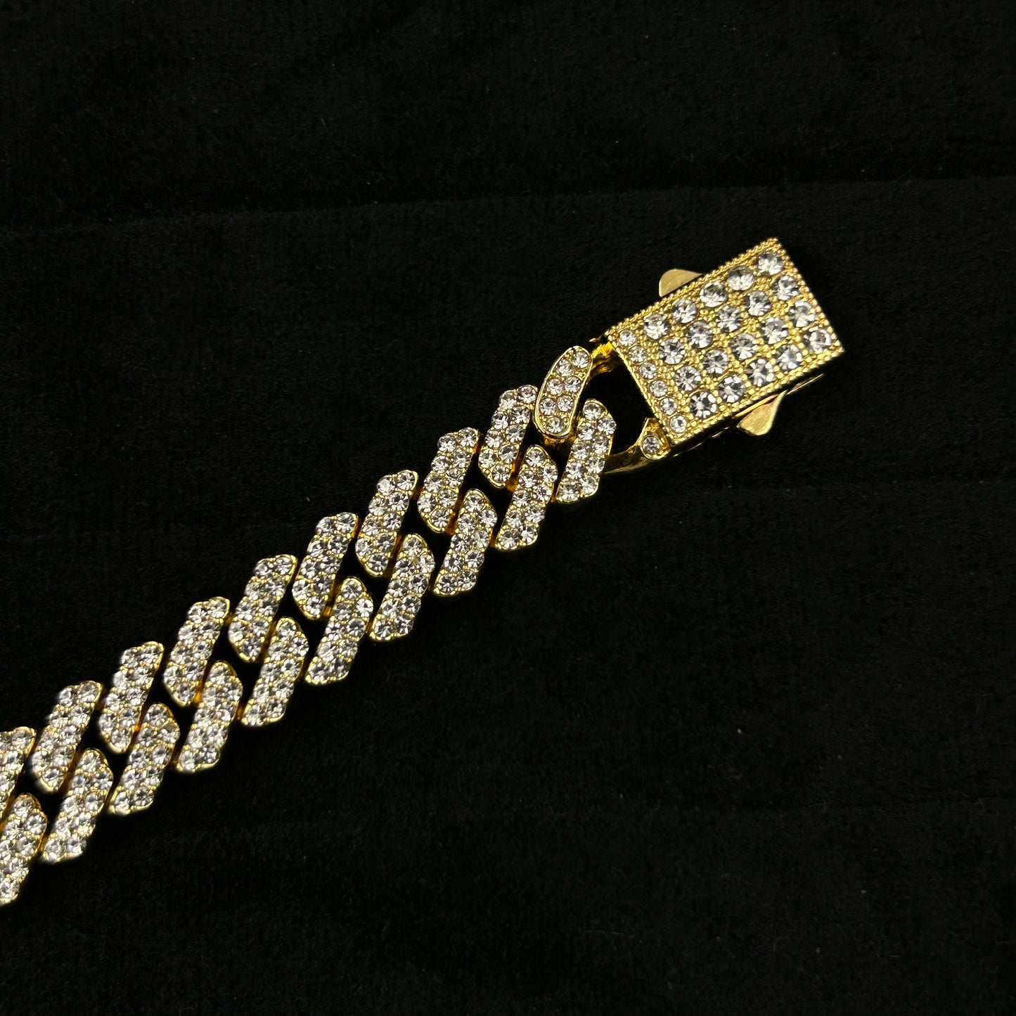 Men's Yellow Gold Plated Stainless Steel Bracelet