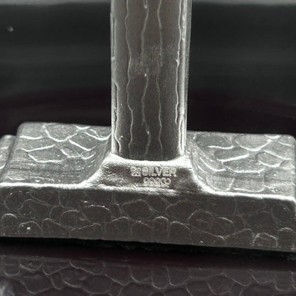 Jesus On Cross Sign 999 Pure Silver Murti