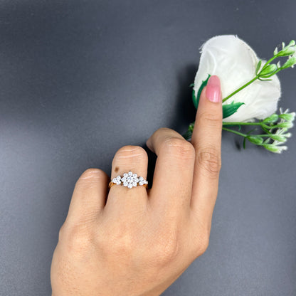 Flower Ring - Pure Silver