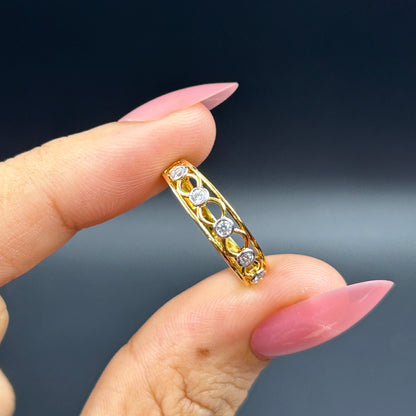 Yellow Gold Diamond Ring