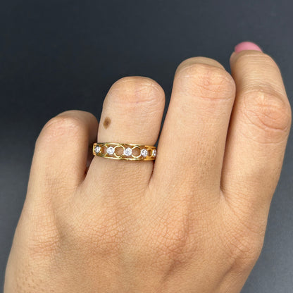 Yellow Gold Diamond Ring