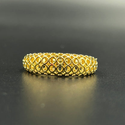 Yellow Gold - Jalli Ring