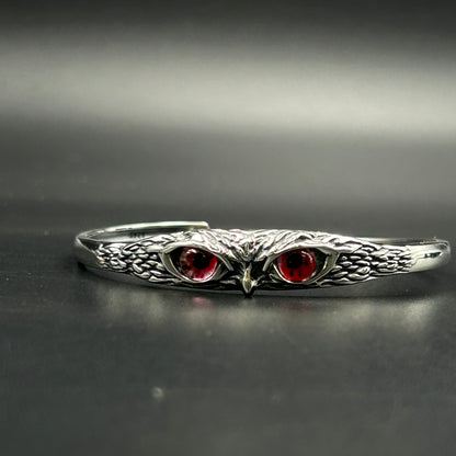 Women's OWL Kada - Silver Bracelet