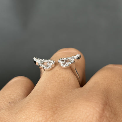 Silver Wing Ring - Classic Wing Ring