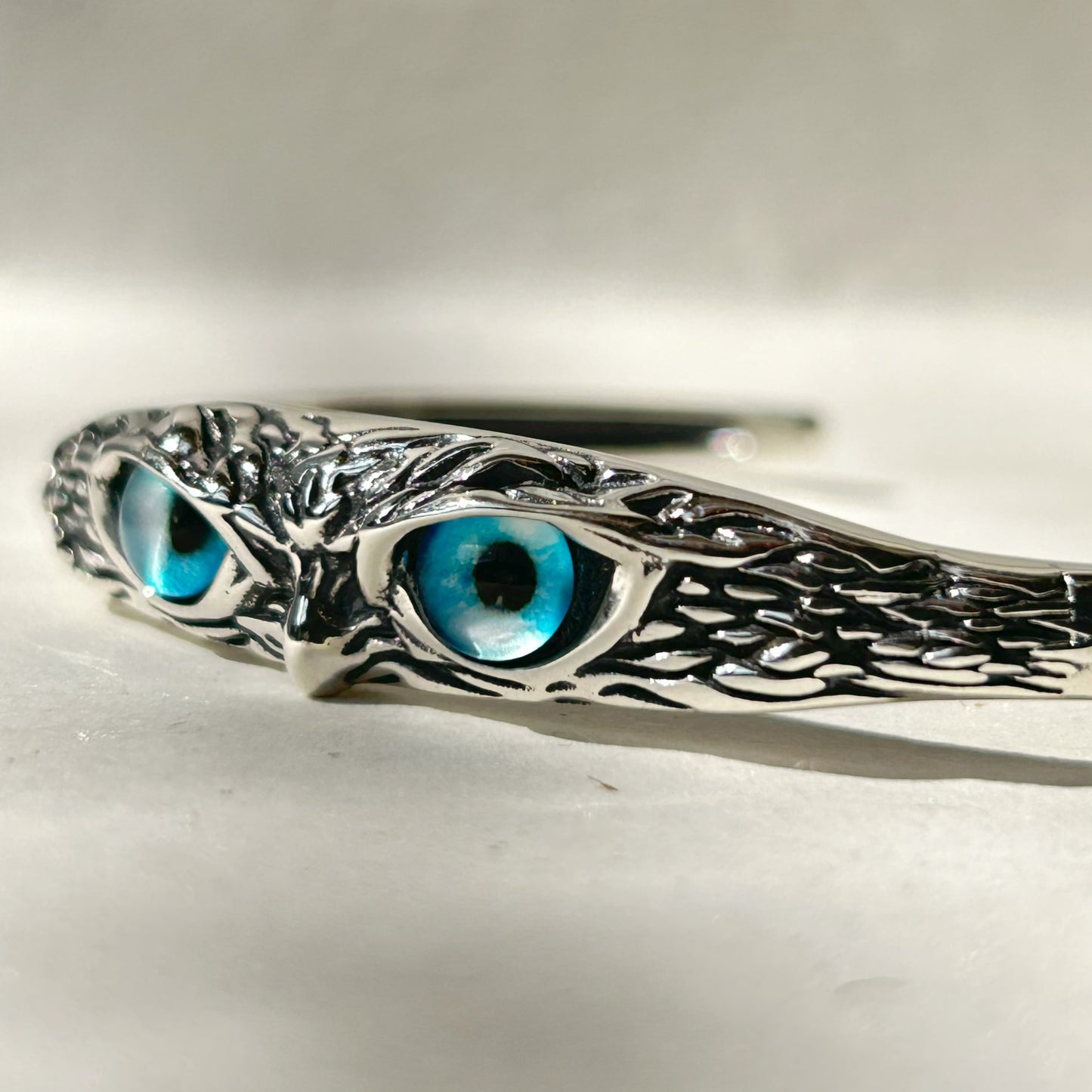 Women's OWL Kada - Silver Bracelet