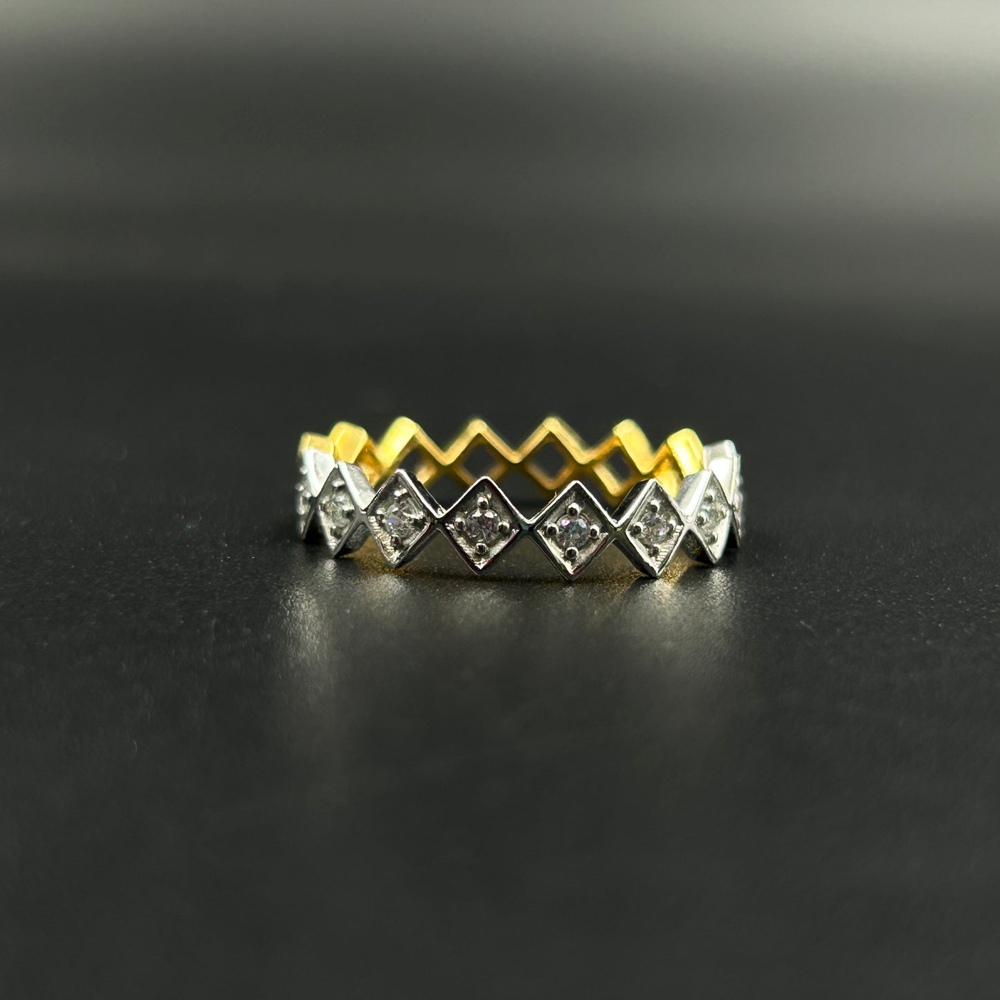 Two Ways Wearable Ring - Two Tone