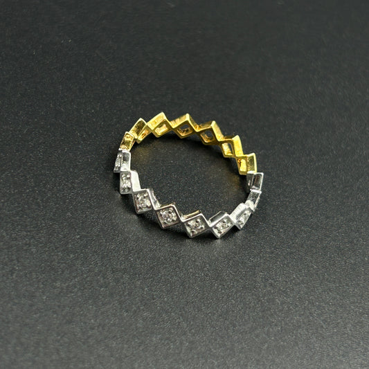 Two Ways Wearable Ring - Two Tone