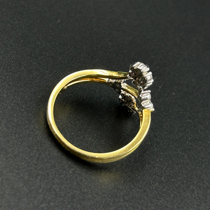 Pure Silver Two Tone Ring