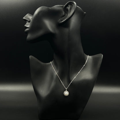 18k Gold Plated Women's Minimal Pearl Pendant