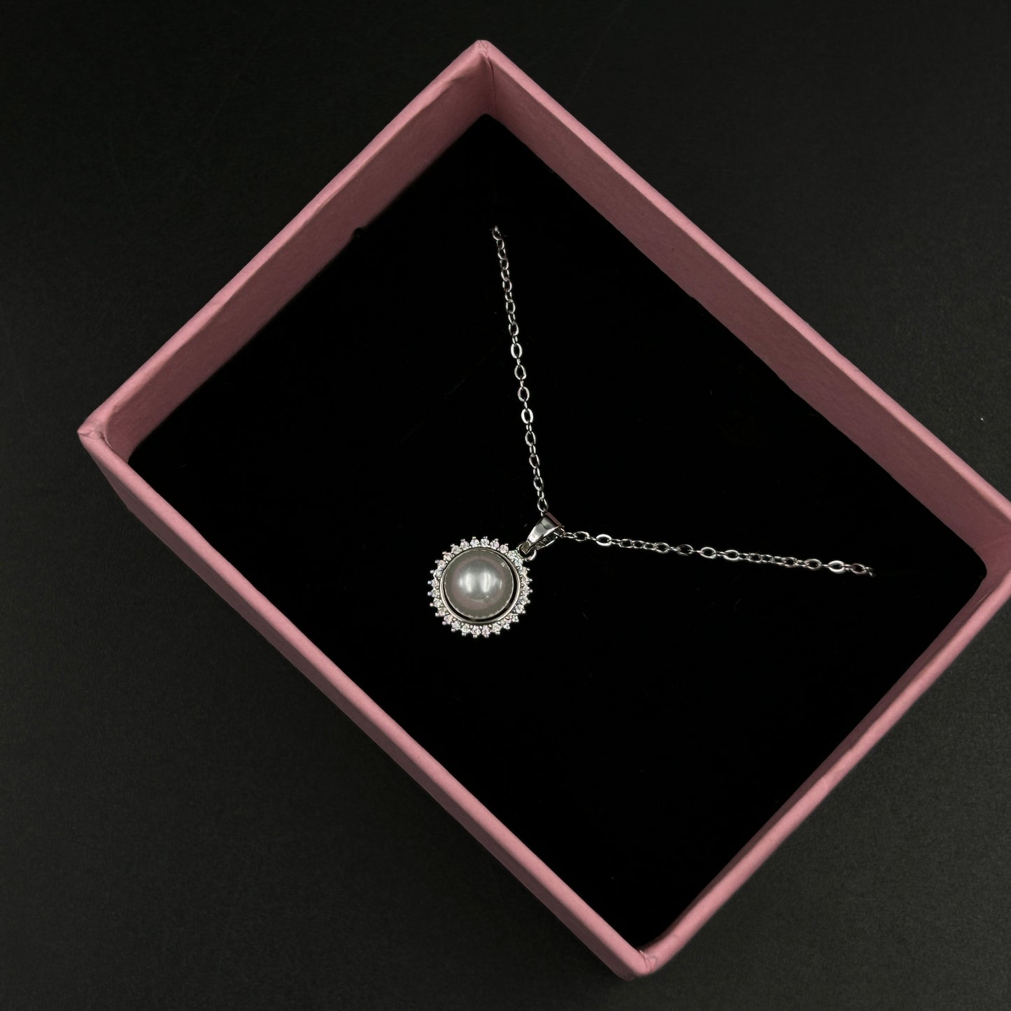 18k Gold Plated Women's Minimal Pearl Pendant