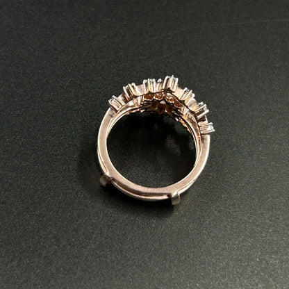 Rose Gold Enhancer Ring Set